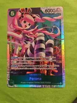 Perona - OP14-033 OP14-033 The Azure Sea's Seven Foil - NM Super Rare - Image 1
