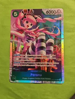 Perona - OP14-033 OP14-033 The Azure Sea's Seven Foil - NM Super Rare - Image 2