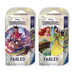 NEW Disney Lorcana: Fabled -Set of 2- Starter Decks - Image 1