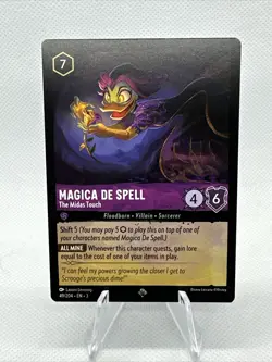 Disney Lorcana: Into The Inklands - Magica De Spell - The Midas Touch - 49/204 - Image 1