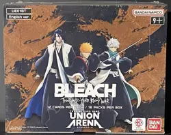 Union Arena UE01BT Bleach Thousand Year Blood War Booster Box (English) - Image 1