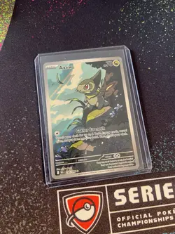 Axew Illustration Rare Pokemon SV: Black Bolt 145/086 NM+ IR - Image 3