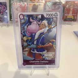 Charlotte Daifuku OP11-068 7000 Power Judge Bandai One Piece CCG Character Card - Image 1