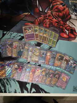 Pokemon TCG 33 Card Lot Radiant ex - Image 1