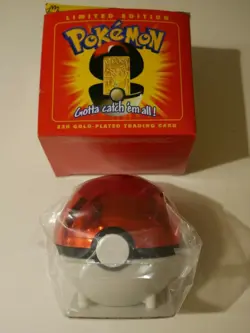 1999 Burger King Pokemon 23K Gold-Plated PIKACHU Trading Card LTD ED New Sealed - Image 2