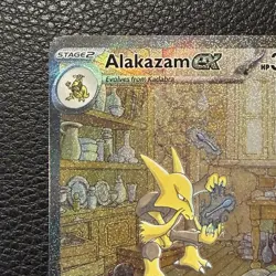 Alakazam ex 201/165 SIR Scarlet & Violet 151 Pokemon Card - Image 2