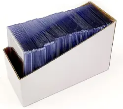 200ct TopLoaders and Card Sleeves,Card Protectors Hard Plastic, 3" x 4" Clear - Image 1