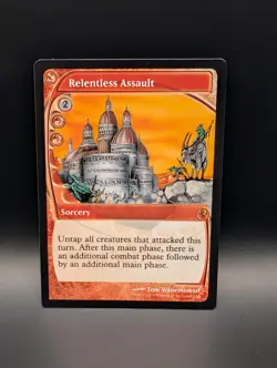 MTG - Relentless Assault - FUTURE SIGHT - Sorcery - MB2 #132 - Rare - Image 1
