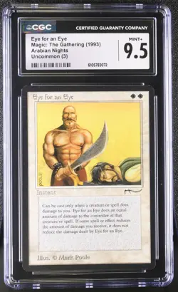 Eye for an Eye, Arabian Nights Mtg. CGC 9.5 Mint+! - Image 1
