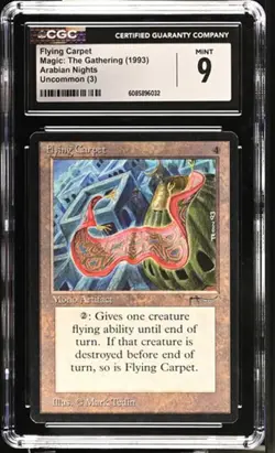 Flying Carpet. Arabian Nights Mtg. CGC 9 Mint! - Image 1