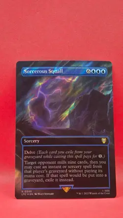 Magic The Gathering MTG SORCEROUS SQUALL SURGE FOIL Lord of the Rings NM - Image 1