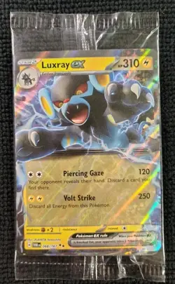 Meddling Sparks Cosmos Holo Promo Pack Scizor Luxray Pokemon TCG Card *SEALED* - Image 1