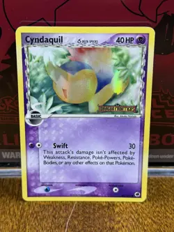 Cyndaquil 45/101 EX Dragon Frontiers Reverse Holo Stamped Pokemon TCG Card NM 🔥 - Image 1