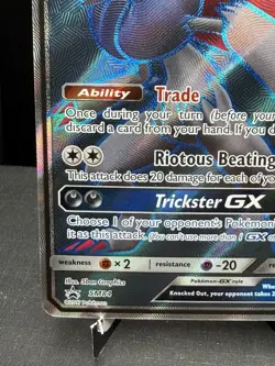 Pokemon TCG Sun & Moon Zoroark SM84 Black Star Promo Full Art Holo LP/NM - Image 5