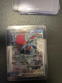 Pokemon TCG Roaring Moon EX Sir 251/182 Paradox Rift Card - Image 1