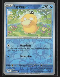 Psyduck #054/165 SV: Scarlet & Violet 151 Reverse Holo Pokemon TCG NM/M - Image 1