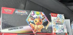 Pokemon Scarlet & Violet Prismatic Evolutions Surprise Box New Factory Sealed - Image 2