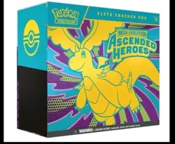 POKEMON MEGA EVOLUTION ASCENDED HEROES ETB ELITE TRAINER BOX PRE SALE - Image 1