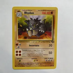 Rhydon Pokemon TCG Portuguese 45/64 Jungle Regular Unlimited - Image 1