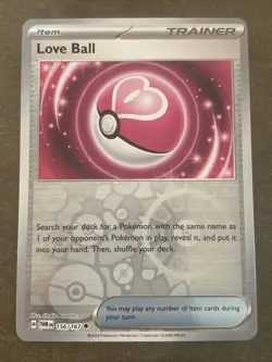 Love Ball 156/167 Sv06: Twilight Masquerade Reverse Holo Pokemon TCG NM - Image 1