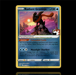▸ Radiant Greninja | Astral Radiance | Prize Pack Stamped | 46/189 | NM - Image 1
