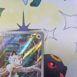 Pokemon TCG Meowth 106/094 Illustration Rare Holo Me02: Phantasmal Flames 2025 - Image 2