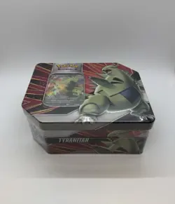 Pokemon TCG Tyranitar V Strikers Factory Sealed 5-Pack Tin - Image 5