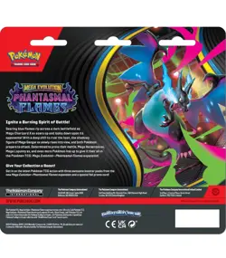 Pokemon TCG | Phantasmal Flames | Triple Blister Pack | (Weavile) | New & Sealed - Image 2