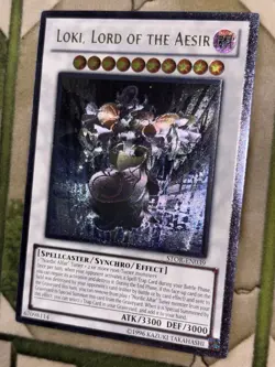 YuGiOh LOKI, LORD OF THE AESIR Ultimate Rare Unlimited STOR-EN039 - Image 1