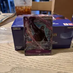 Vergo (Alternate Art) OP14-061 The Azure Sea's Seven - One Piece TGC - Image 1