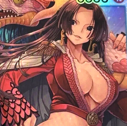 AGS 10 BOA HANCOCK OP07-051 SR 2024 ONE PIECE CARD JAPANESE - Image 2