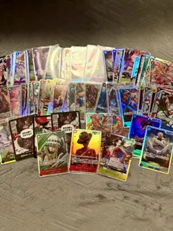 One Piece Card Game TCG Japanese SR Card Lot of 60 Plus Cards Various Sets OP13 - Image 3