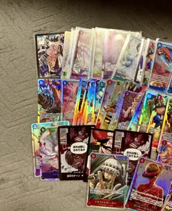 One Piece Card Game TCG Japanese SR Card Lot of 60 Plus Cards Various Sets OP13 - Image 5