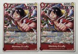 (6) Monkey.D.Luffy Treasure Cruise Stamp Promo Tournament Pack Vol. 5 ST01-012 - Image 2