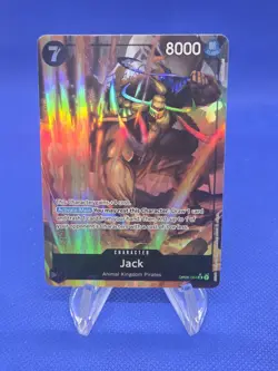 One Piece Two Legends Jack OP08-084 Parallel Alternate Alt Art SR NM - Image 1
