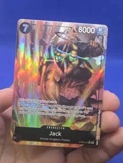 One Piece Two Legends Jack OP08-084 Parallel Alternate Alt Art SR NM - Image 2