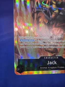 One Piece Two Legends Jack OP08-084 Parallel Alternate Alt Art SR NM - Image 5