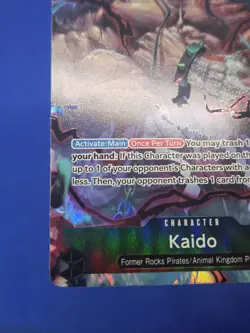 One Piece Two Legends Kaido OP08-079 Parallel Alternate Alt Art Super Rare SR MP - Image 5