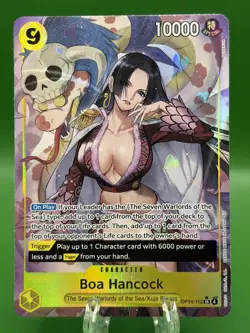 Boa Hancock Alt Art OP14-112 SR The Azure Sea’s Seven English One Piece TCG NM - Image 1