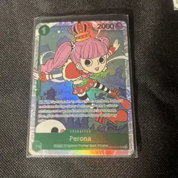 Perona OP12-034 SR Legacy of the Master Foil One Piece TCG NM - Image 1