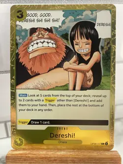 One Piece OP09 Emperors In The New World English Dereshi! OP09-117 - Image 1