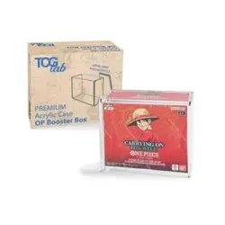 One Piece Premium Acrylic Case for OP Booster Box Magnetic lid - Image 1