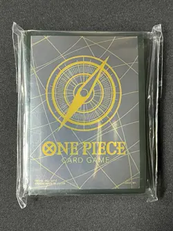 Standard Black Gold 70 Sleeves Japanese One Piece Card Game Official Sealed L69 - Image 2