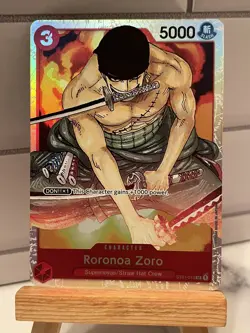 Roronoa Zoro ST01-013 SR - Straw Hat Crew One Piece Card Game TCG - Image 1