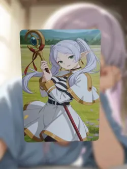 Frieren: Beyond Journey's End Anime Waifu Sexy Goddess Doujin Lewd Hentai Card - Image 1
