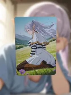 Frieren: Beyond Journey's End Anime Waifu Sexy Goddess Doujin Lewd Hentai Card - Image 1