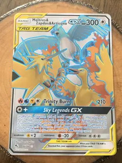 Moltres Zapdos Articuno GX 66/68 MINT/NM Pokemon Cards Ultra Rare Full Art - Image 1