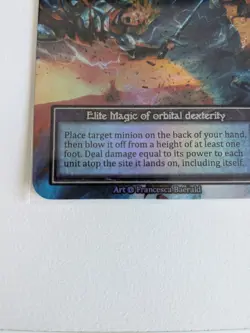 Chaos Twister ALPHA FOIL Sorcery Contested Realm Card NM/MT Condition - Image 2