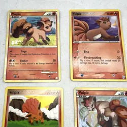 Vulpix Pokemon TCG Card Lot Of 6 - Image 2