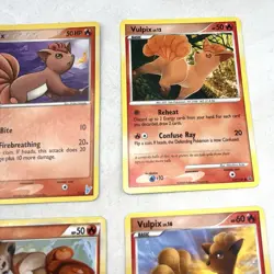 Vulpix Pokemon TCG Card Lot Of 6 - Image 3